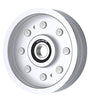 Phoenix Mfg. 4 Inch Flat Dia Flat Idler Pulley Replacement for John Deere TCA17146