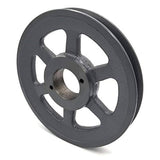 Phoenix Mfg. V-Groove Drive Pulley - 7'' Dia. - 1 5/8'' Bore - Cast Iron