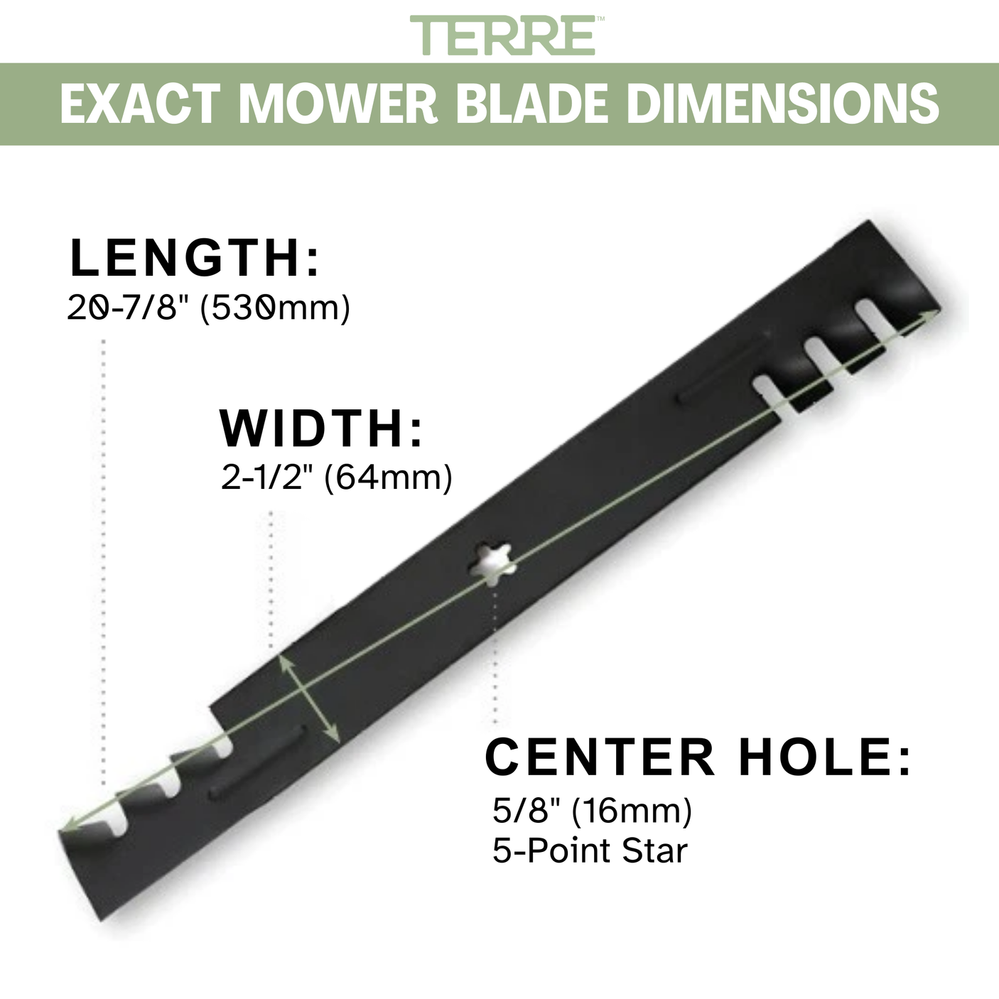 42" Mulching Lawn Mower Blades 2-Pack – Fits Craftsman, Husqvarna & Poulan – Replaces 138971