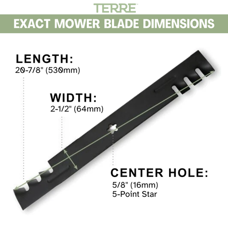 42" Mulching Lawn Mower Blades 2-Pack – Fits Craftsman, Husqvarna & Poulan – Replaces 138971