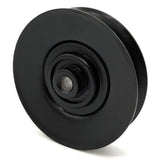 Phoenix Mfg. 3-1/2 Inch Dia 3/8 Inch Bore Steel V-Groove Idler Pulley Replacement for Cub Cadet MTD Craftsman 756-0399 Exmark Toro 109823