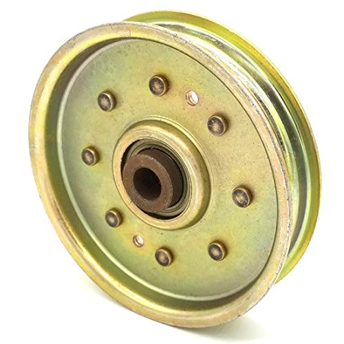 Phoenix Mfg. 4-1/4 Inch Flat Dia Flat Idler Pulley Replacement for Briggs and Stratton 7079167 Shivvers D-3924