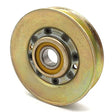 Phoenix Mfg. 3-3/4 Inch Dia 17mm Bore Steel V-Groove Idler Pulley Replacement for John Deere AM118447