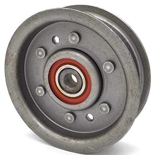 Phoenix Mfg. 3-1/4 Inch Flat Dia Flat Idler Pulley Replacement for John Deere AH140497 AH140497HX1