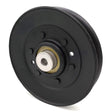 Phoenix Mfg. 5 Inch Dia 3/8 Inch Bore Steel V-Groove Idler Pulley Replacement for Scag 48181