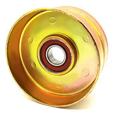 Phoenix Mfg. 3-1/4 Inch Flat Dia Flat Idler Pulley Replacement for Wood-Mizer 041701