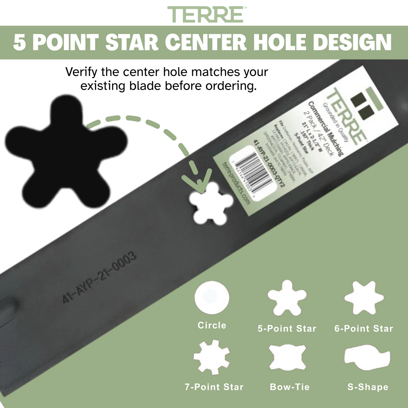 42" Mulching Lawn Mower Blades 2-Pack – Fits Craftsman, Husqvarna & Poulan – Replaces 138971