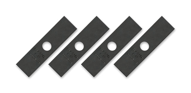 Terre Products, 4 Pack Heat Hardened Edger Blades, Compatible with Ryobi 613223, Echo 720-237-001, Stihl 4133-713-4101, Maruyama 216062, and Green Machine 237001