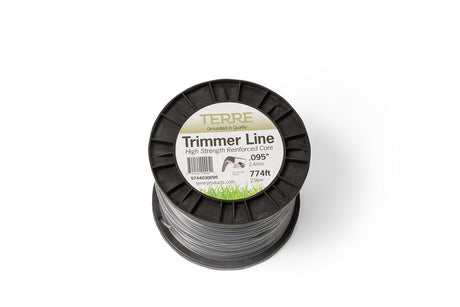 Terre Products - Commercial Grade 095 Trimmer Line Square, Dual Strength Weed Eater String Trimmer Line, Quality Weed Wacker String (774 ft.)
