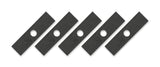 Terre Products, 5 Pack Heat Hardened Edger Blades, Compatible with Ryobi 613223, Echo 720-237-001, Stihl 4133-713-4101, Maruyama 216062, and Green Machine 237001