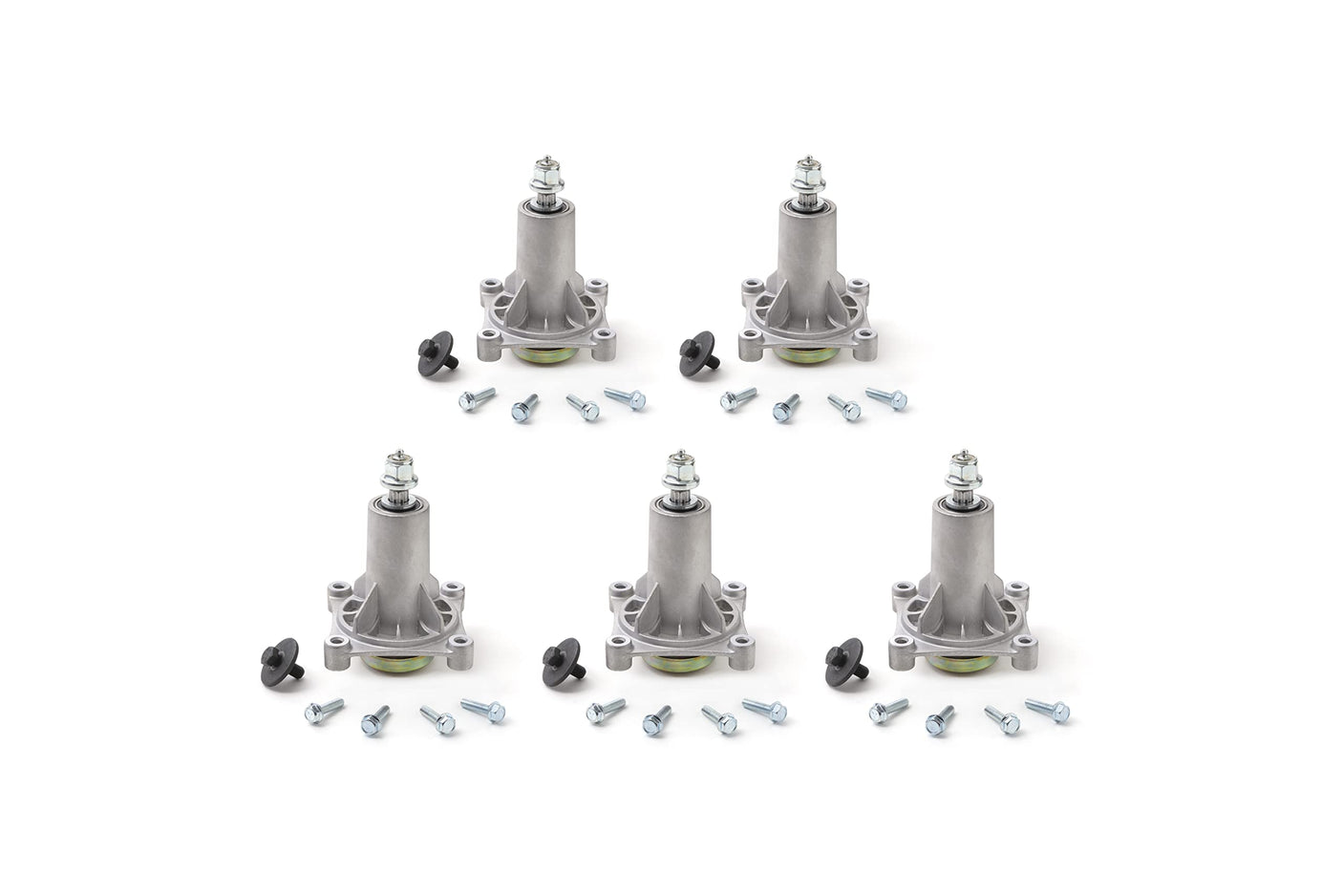 Terre Products, 5 Pack Replacement Lawn Mower Spindle Assembly, Fits 42", 46", 48", 54" Mower Decks, Compatible with Husqvarna 532192870, 532187281, 532187292, AYP 187292, 192870, Ariens 21546238