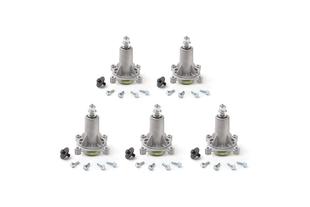 Terre Products, 5 Pack Replacement Lawn Mower Spindle Assembly, Fits 42", 46", 48", 54" Mower Decks, Compatible with Husqvarna 532192870, 532187281, 532187292, AYP 187292, 192870, Ariens 21546238