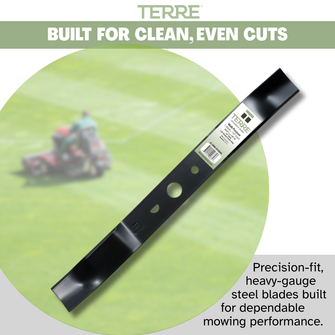 20" Multi-Purpose Lawn Mower Blade – Fits Greenworks 25022 & 25222 – Replaces 29172