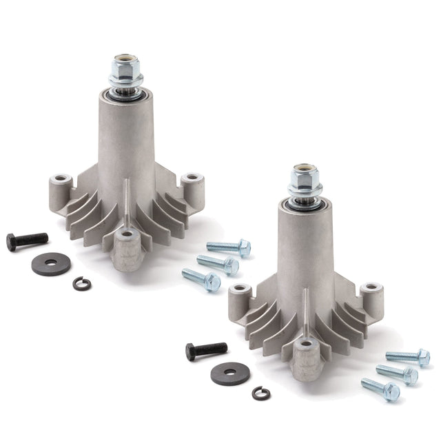 Terre Products, 2 Pack Lawn Mower Deck Spindles, Fits 36", 38", 42" Mower Decks, Compatible with Craftsman LT1000, LT2000, Replacement for AYP Husqvarna 532130794, Craftsman 130794