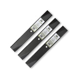 Terre Products, 3 Pack Low Lift Lawn Mower Blades, 52 Inch Deck, Compatible with Toro Timecutter, Replacement for 106-0626, 106-0628, 108-1127, 27-0990, 44-5480, 56-2390, 92-7961