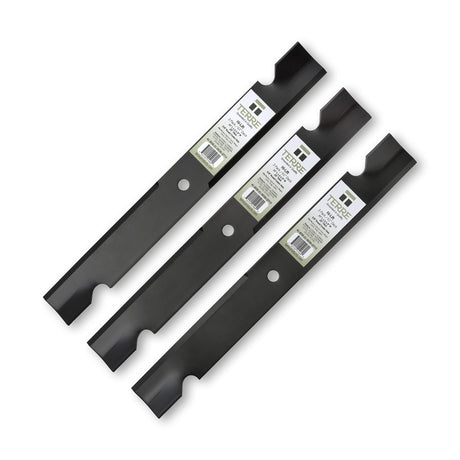 Terre Products, 3 Pack High Lift Lawn Mower Blades, 61 Inch Deck, Replacement for Ferris 1520842, 1520842S, 5020842, 5101755S, Bobcat 112111-03, Scag 48111, 481708, 481712, Husqvarna 539101733