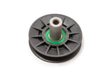 Terre Products, V-Groove Idler Pulley, Compatible with Lawn Mower Models Husqvarna, Craftsman, Replacement for 407287, 532407287