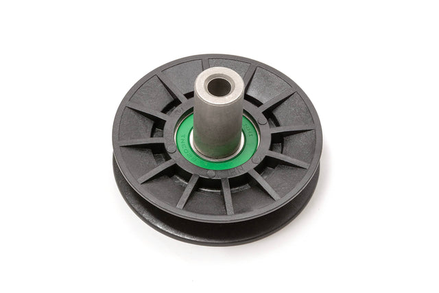 Terre Products, V-Groove Idler Pulley, Compatible with Lawn Mower Models Husqvarna, Craftsman, Replacement for 407287, 532407287