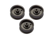 Terre Products, 3 Pack Flat Idler Pulleys, Compatible with Lawn Mowers Cub Cadet, MTD, Craftsman, Replacement for 756-04224