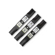 Terre Products, 3 Pack High Lift Lawn Mower Blades, Fits Zero Turn Lawn Mowers with 44 Inch Deck and 48 Inch Deck, Compatible with Ariens 02982000, Gravely 450200, 00450200