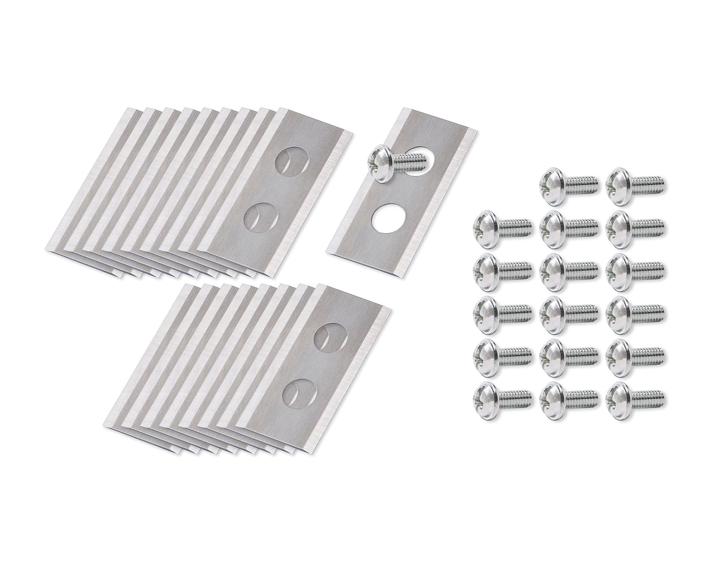 Terre Products, 18 Pack, Robotic Lawn Mower Replacement Blades, Compatible with Worx Landroid Models