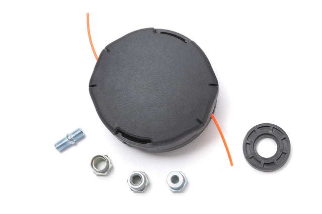 Terre Products, Bump Feed Trimmer Head Replacement, Compatible with Most Straight Shaft Trimmers, Echo Speed Feed 400 SRM Series, Any Line Shape and Maximum Line Size .105 Inch