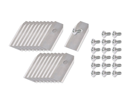 Terre Products, 18 Pack, Robotic Lawn Mower Replacement Blades, Compatible with Husqvarna Automower, Gardena Sileno, McCulloch