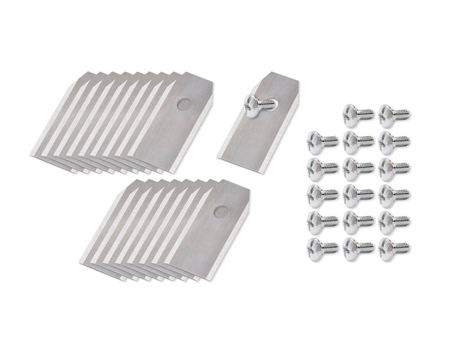 Terre Products, 18 Pack, Robotic Lawn Mower Replacement Blades, Compatible with Husqvarna Automower, Gardena Sileno, McCulloch