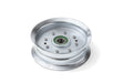 Terre Products, Flat Idler Pulley, 4.5 Inch Flat Diameter, Replacement for John Deere GY20629, GY22082, MTD 756-05034a, Cub Cadet 756-05034a, Compatible with D170, D100, D110, XT1-LT42