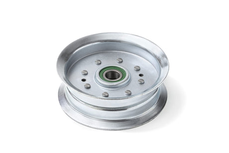 Terre Products, Flat Idler Pulley, 4.5 Inch Flat Diameter, Replacement for John Deere GY20629, GY22082, MTD 756-05034a, Cub Cadet 756-05034a, Compatible with D170, D100, D110, XT1-LT42