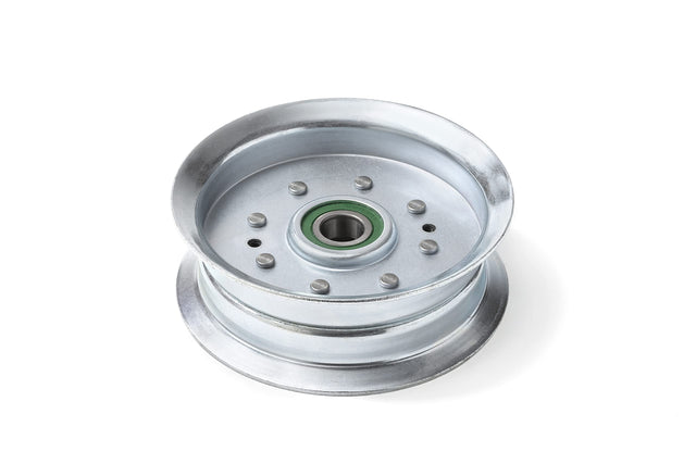Terre Products, Flat Idler Pulley, 4.5 Inch Flat Diameter, Replacement for John Deere GY20629, GY22082, MTD 756-05034a, Cub Cadet 756-05034a, Compatible with D170, D100, D110, XT1-LT42