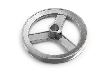 Terre Products, Heavy Duty 6" V-Groove Drive Pulley, Precision 3/4" Bore, Robust Z3A Zinc Alloy Die Cast Pulley