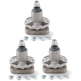 Terre Products, 3 Pack Lawn Mower Deck Spindle Assembly, Fits 42 Inch and 48 Inch Mower Decks, Compatible with John Deere, Replacement for GY20050 and GY20785