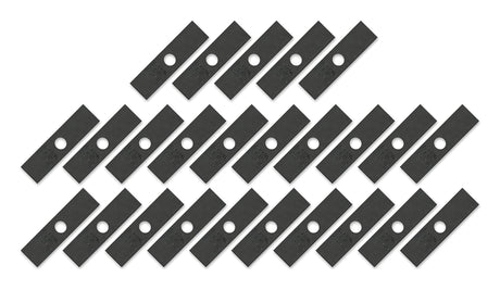 Terre Products, 25 Pack Heat Hardened Edger Blades, Compatible with Ryobi 613223, Echo 720-237-001, Stihl 4133-713-4101, Maruyama 216062, and Green Machine 237001