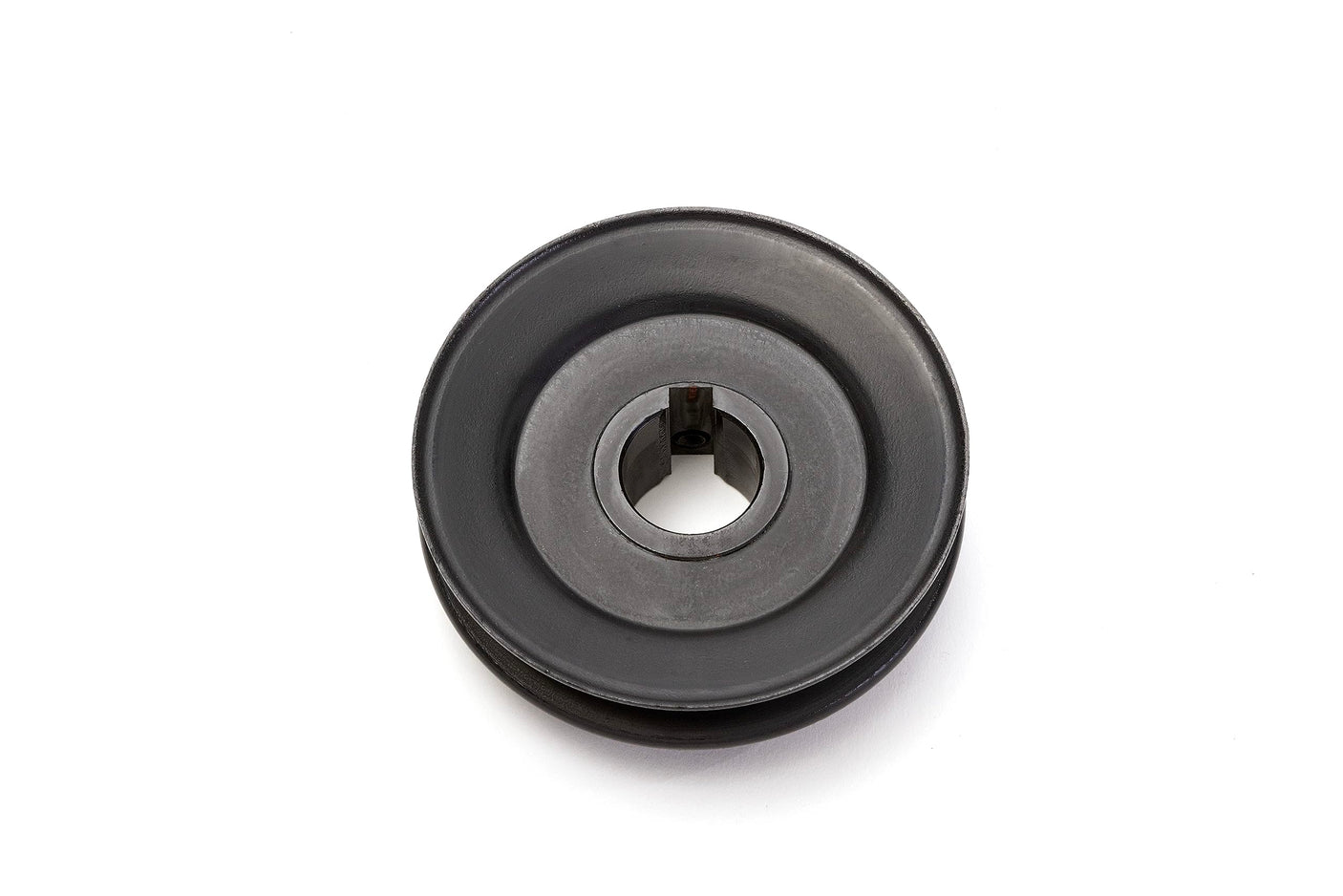 Phoenix Mfg. V-Groove Drive Pulley, 3.5'' Diameter, 22mm Bore, Steel