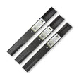 Terre Products, 3 Pack Medium Lift Lawn Mower Blades, 62 Inch Deck, Compatible with Toro, Replacement for 44-6250, 106-0629, 108-1124