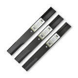 Terre Products, 3 Pack Medium Lift Lawn Mower Blades, 62 Inch Deck, Compatible with Toro, Replacement for 44-6250, 106-0629, 108-1124