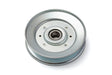 Terre Products, V-Groove Idler Pulley, 4.5'' Diameter, 5/8" Bore, Steel