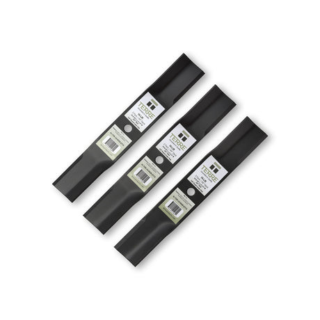 Terre Products, 3 Pack High Lift Lawn Mower Blades, 44 Inch Deck, Compatible with Ariens, Toro TimeCutter Z, Replacement for Toro 108-1125, 54-0010, 54-0010-03, 55-4940, 55-4940-03, 55-4940-09