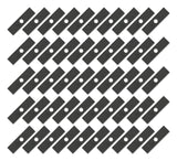 Terre Products, 50 Pack Heat Hardened Edger Blades, Compatible with Ryobi 613223, Echo 720-237-001, Stihl 4133-713-4101, Maruyama 216062, and Green Machine 237001