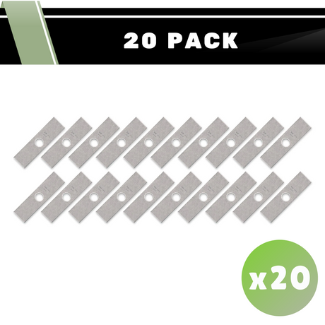 Stick Edger Blades 7-3/4" x 2" - 1" Arbor - Non-Heat Treated (20 Pack)