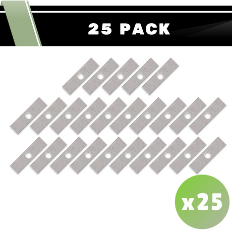 Stick Edger Blades 7-3/4" x 2" - 1" Arbor - Non-Heat Treated (25 Pack)