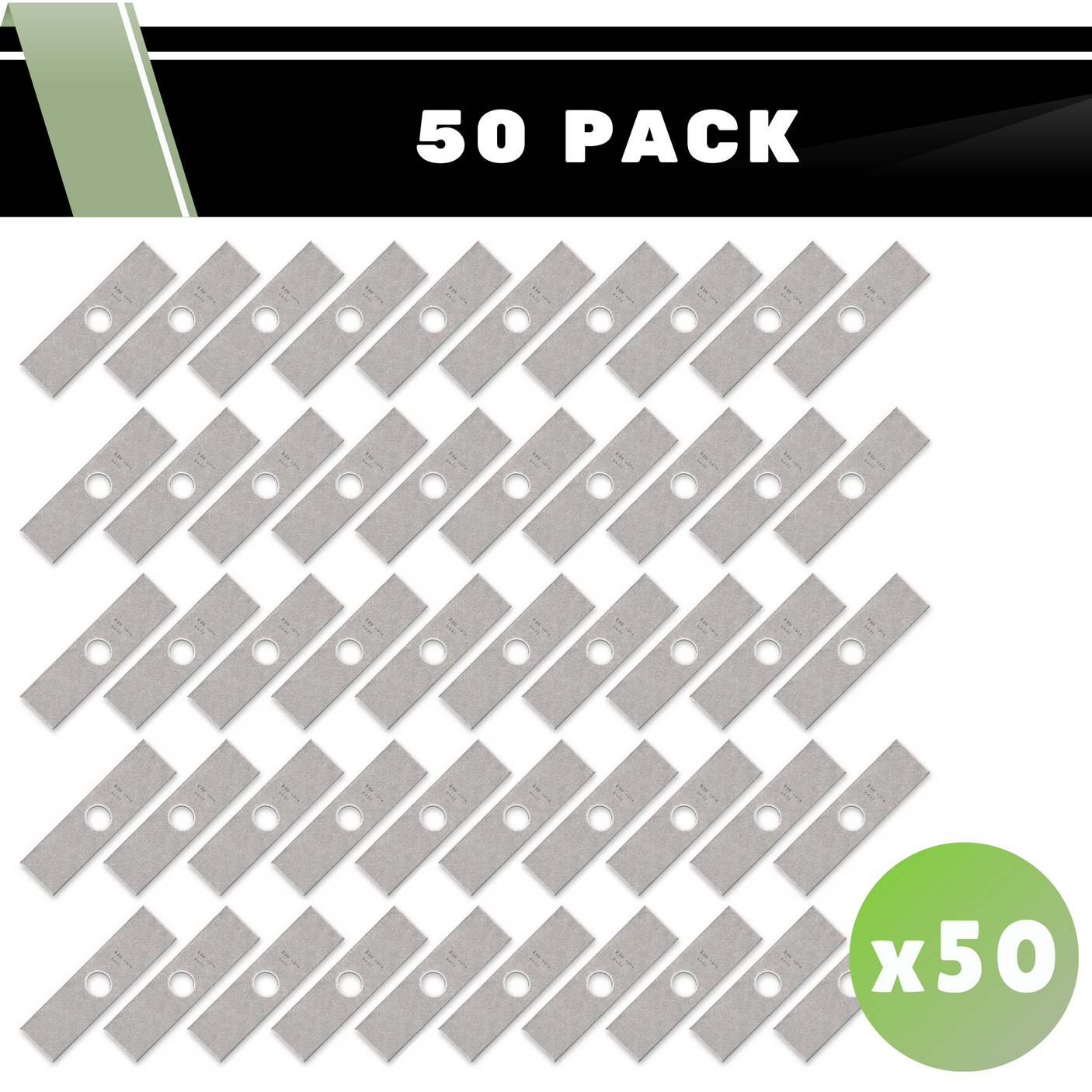 Stick Edger Blades 7-3/4" x 2" - 1" Arbor - Non-Heat Treated (50 Pack)