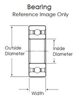 Bearing • 6203 Defender Series • 17mm ID • Steel • 75 Pack