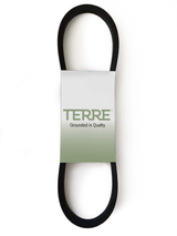 V-Belt, 3L, Length 38'', Rubber, Polyester Cord, General-Purpose Belt for Power Transmission Applications