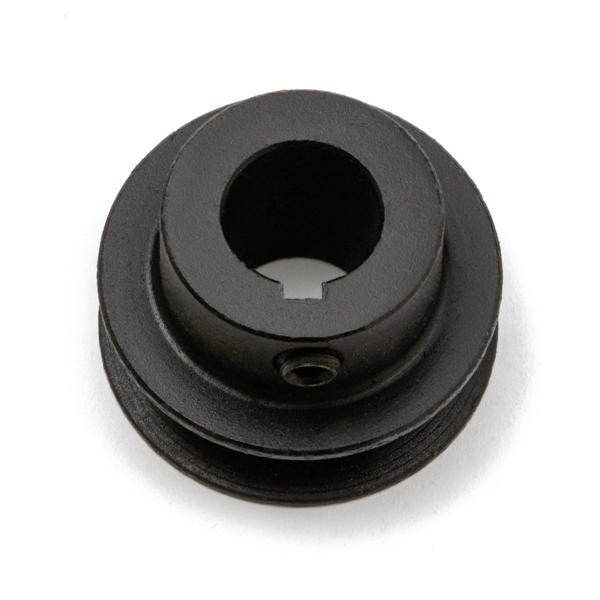 Terre 120034 V-groove drive pulley, angled top view
