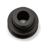 Terre 120034 V-groove drive pulley, angled top view