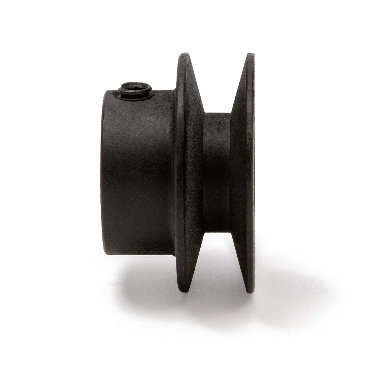 Terre 120034 V-groove drive pulley, side profile showing belt groove
