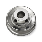 Terre 125058 V-groove drive pulley, angled top view