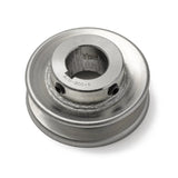 Terre 230010 V-groove drive pulley, angled top view